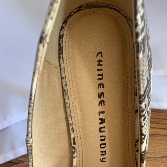 Chinese Laundry Snakeskin platform Shoes Size 9.5 - Picture 7 of 10